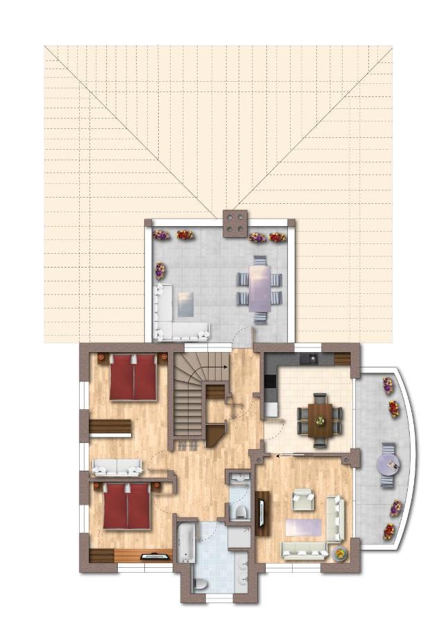 מאיירהופן Appartement Partoll מראה חיצוני תמונה